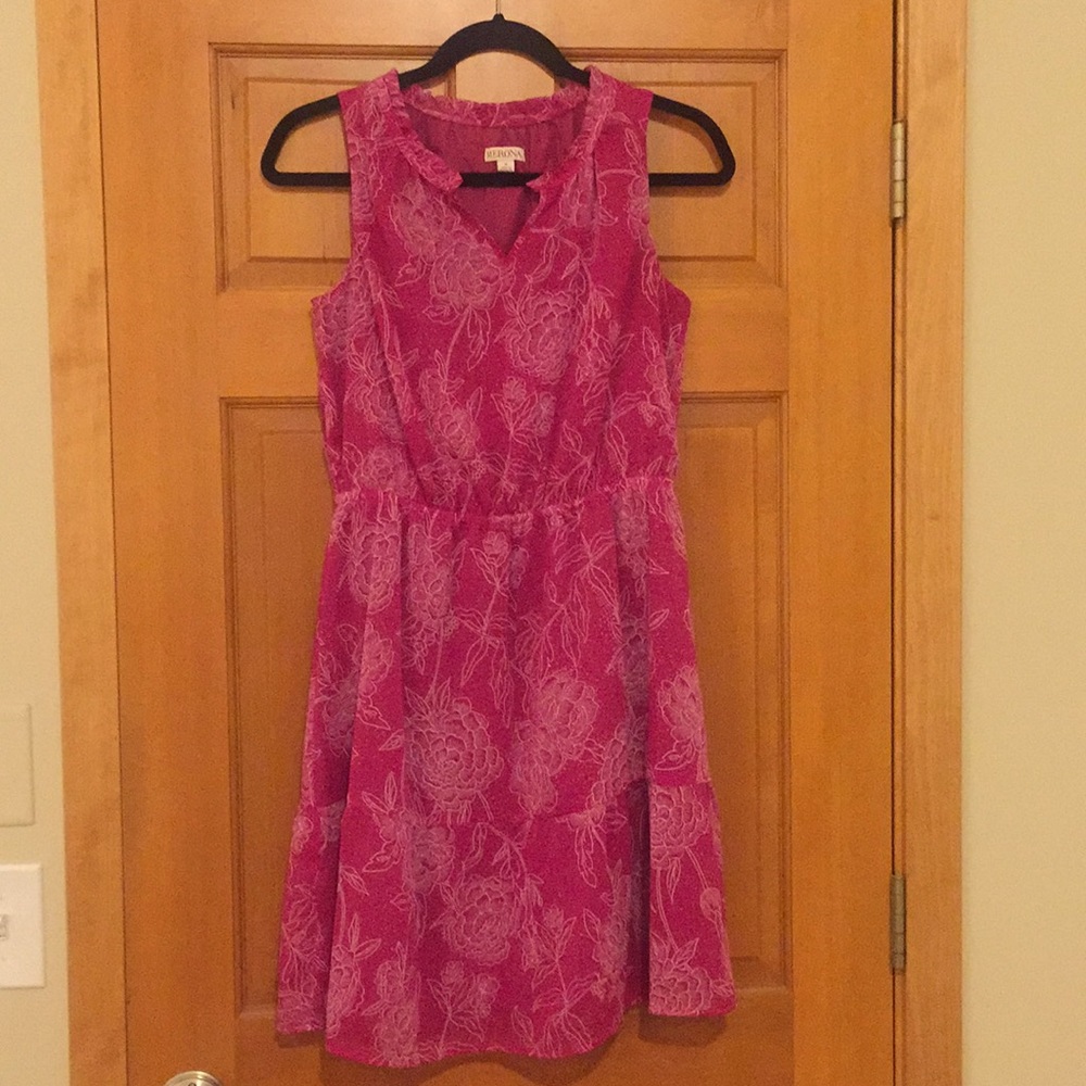 Sleeveless Pink Floral Merona Dress